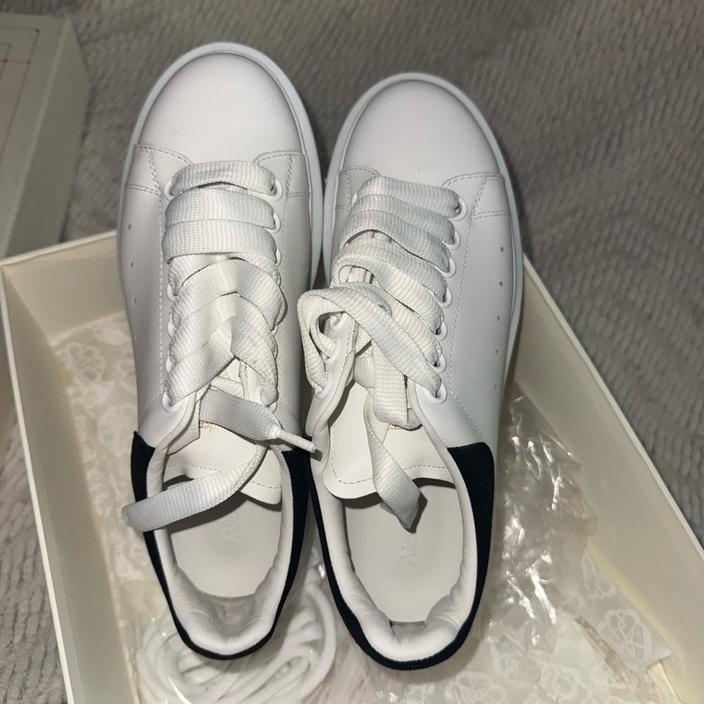 Alexander McQueen White Shoe Box